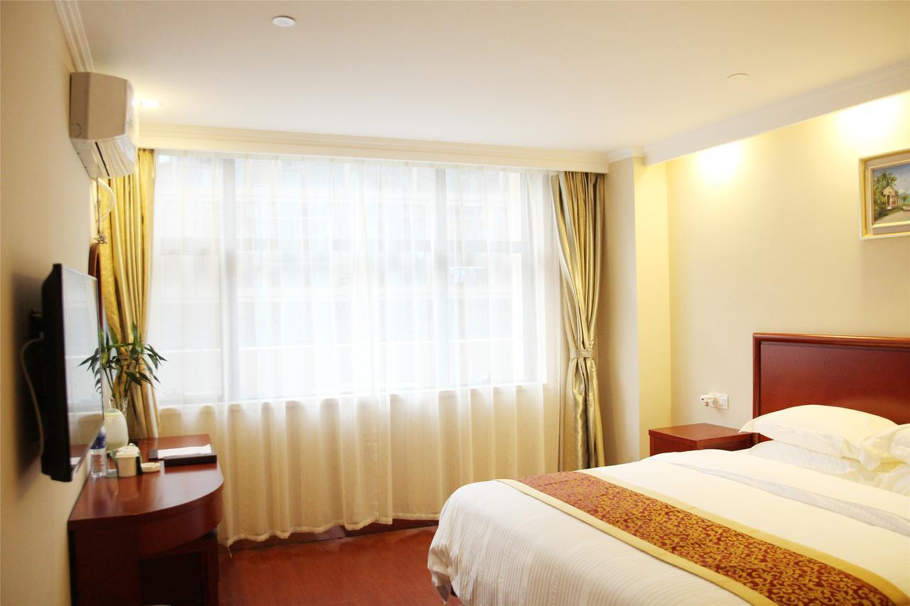 Greentree Inn Jiangsu Suqian Suyu District Education Bureau Express Hotel Bagian luar foto