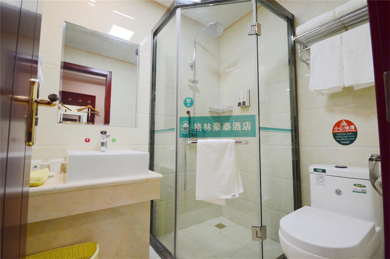 Greentree Inn Jiangsu Suqian Suyu District Education Bureau Express Hotel Bagian luar foto