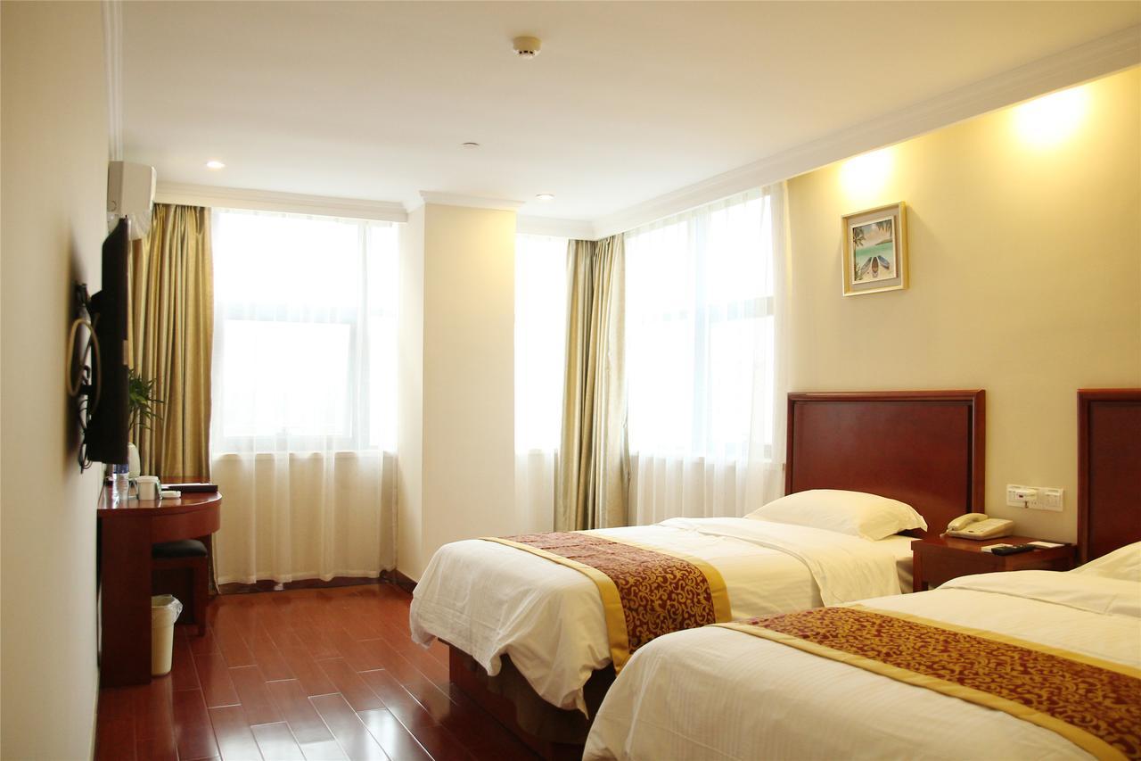 Greentree Inn Jiangsu Suqian Suyu District Education Bureau Express Hotel Bagian luar foto