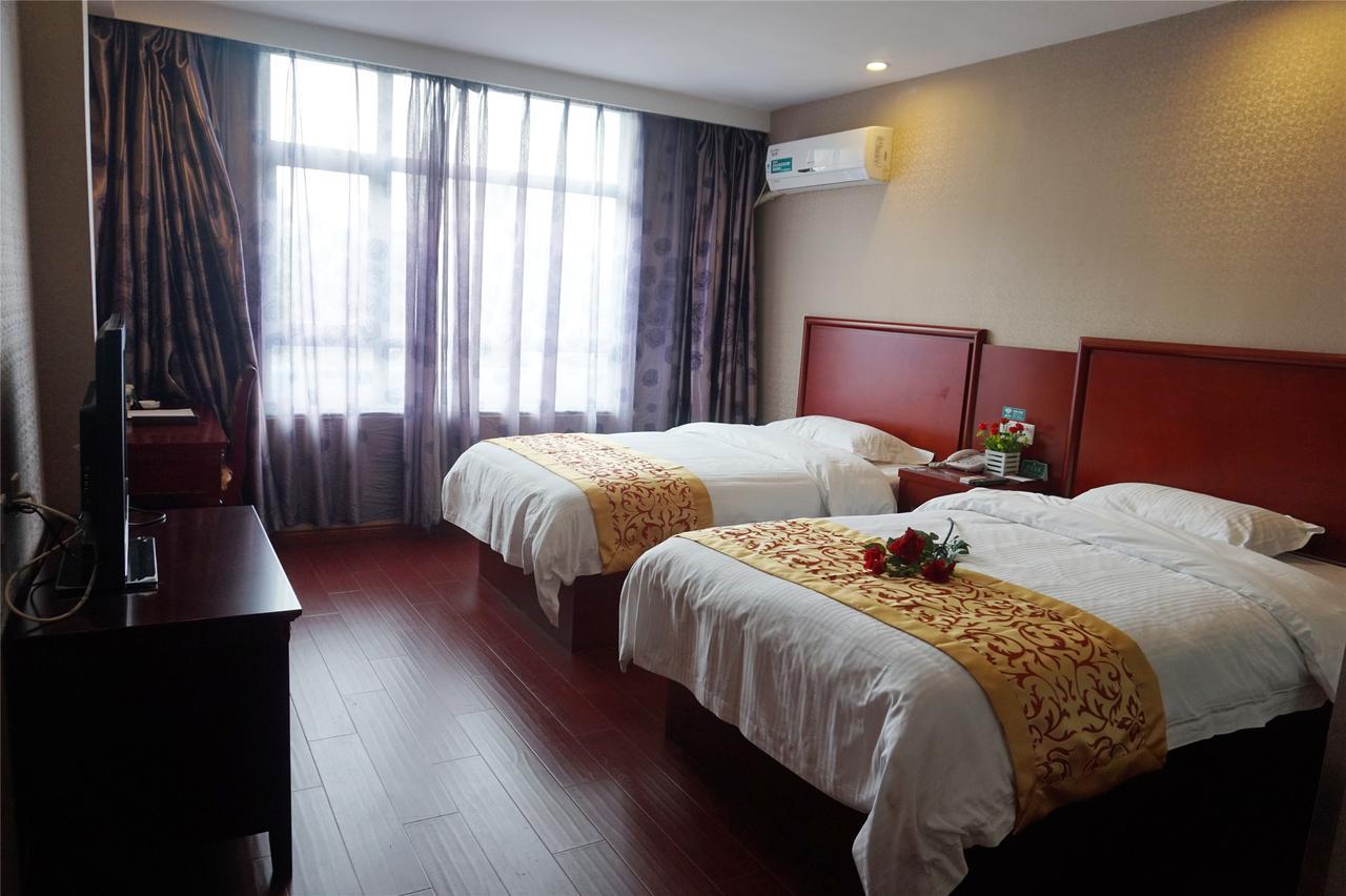 Greentree Inn Jiangsu Suqian Suyu District Education Bureau Express Hotel Bagian luar foto